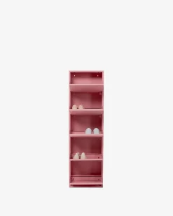 Caruso skoskab 5 låger rosa
