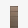 Caruso skoskab 5 låger Taupe