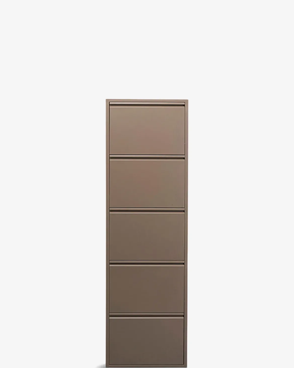 Caruso skoskab 5 låger Taupe