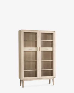 CASØ 700 vitrine eg/hvidolie Vitrine