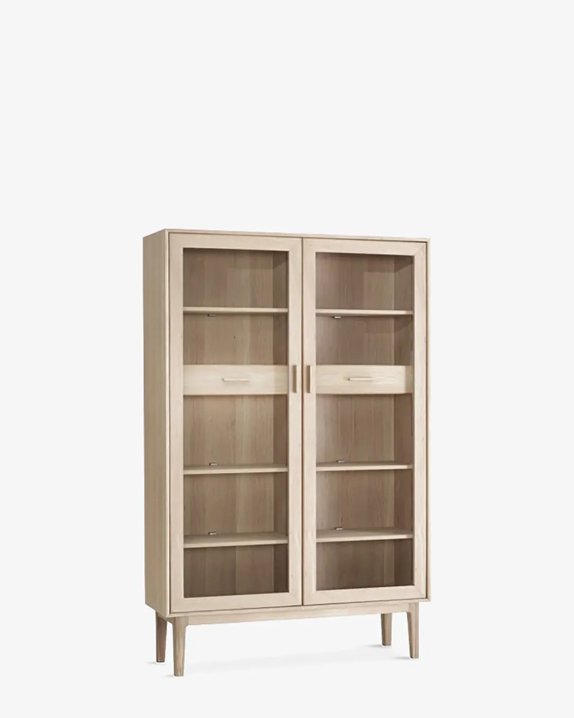CASØ 700 vitrine eg/hvidolie Vitrine