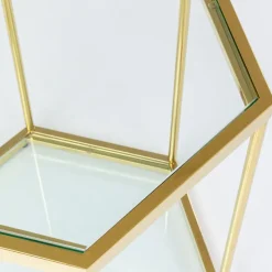 Comb sidebord Guld