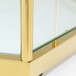 Comb sidebord Guld