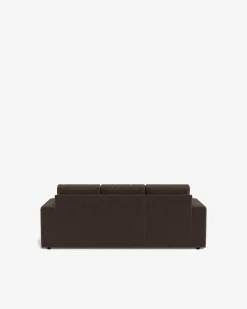 Conan sovesofa m/chaiselong Brun