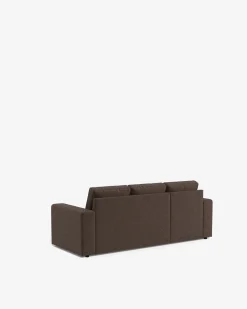 Conan sovesofa m/chaiselong Brun