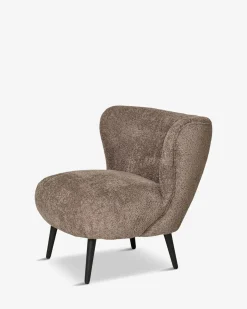 Covelo Loungestol Brun boucle