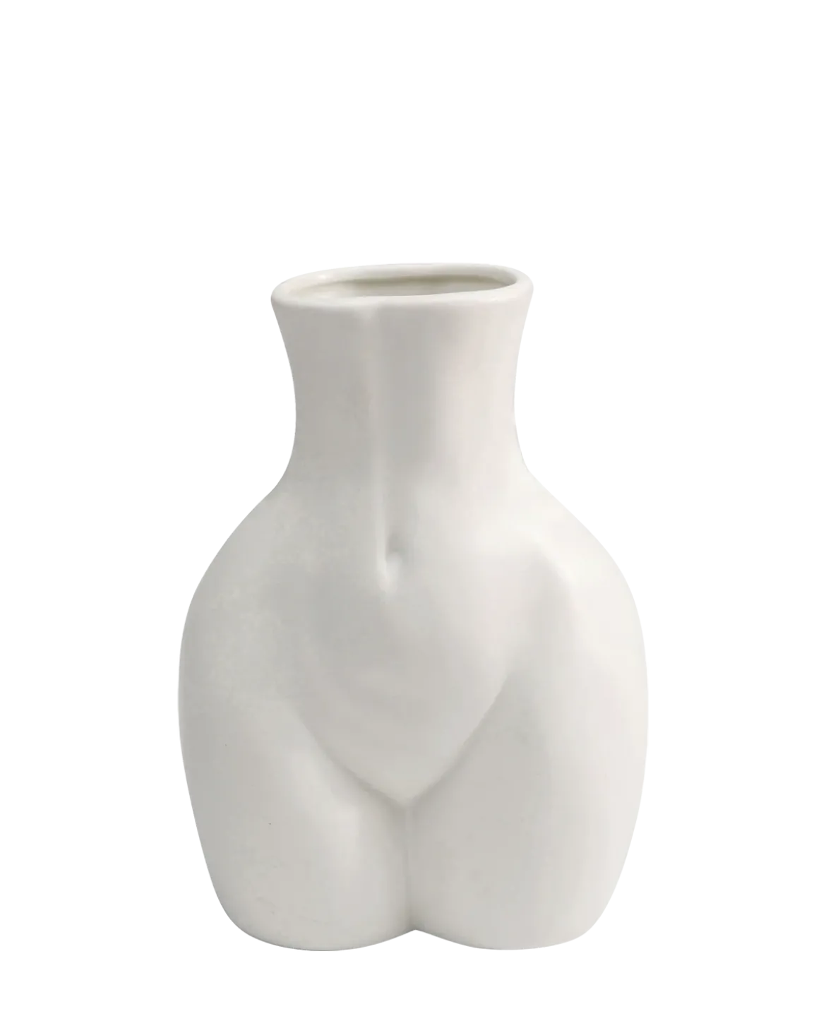 Donna vase lille Hvid