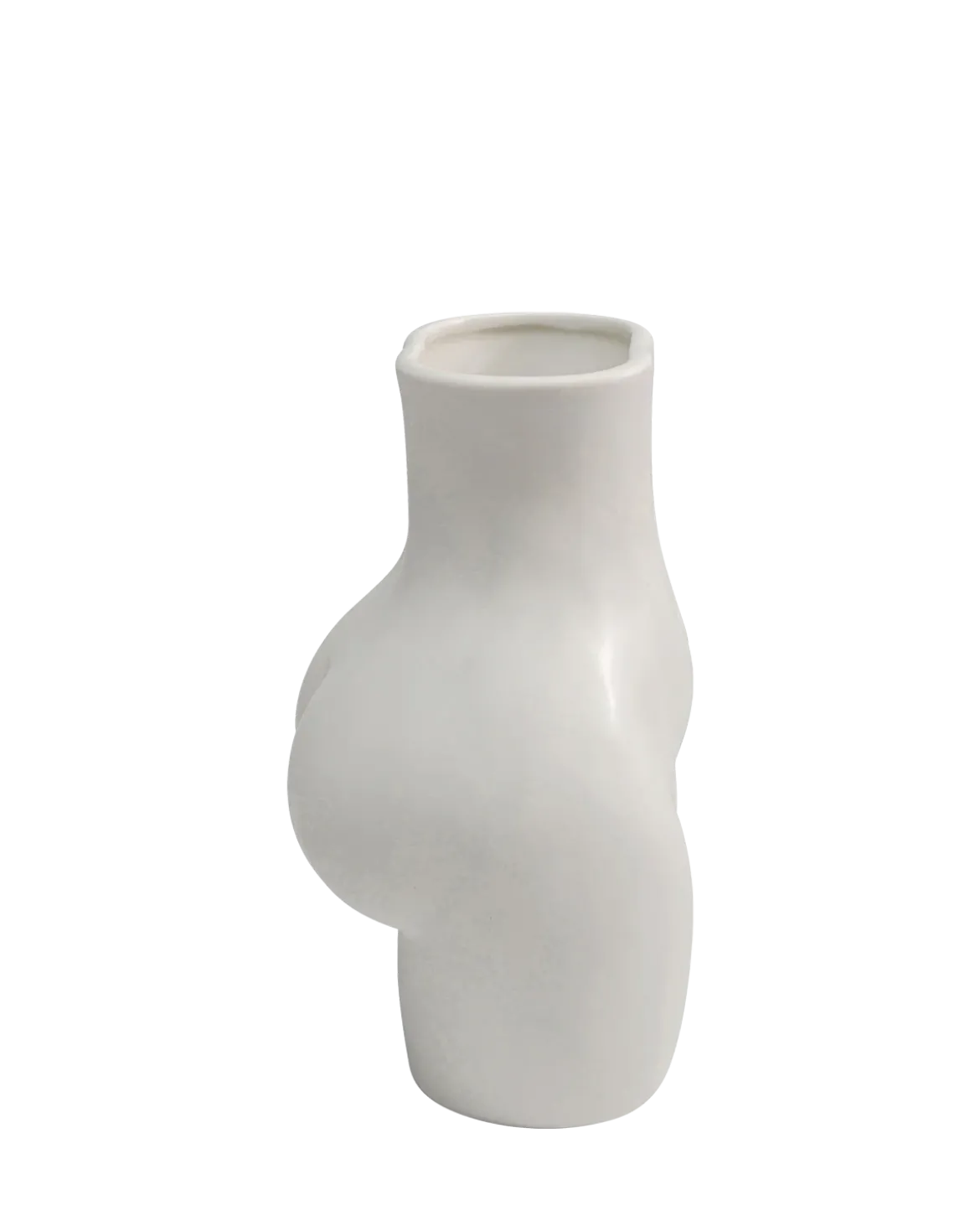 Donna vase lille Hvid