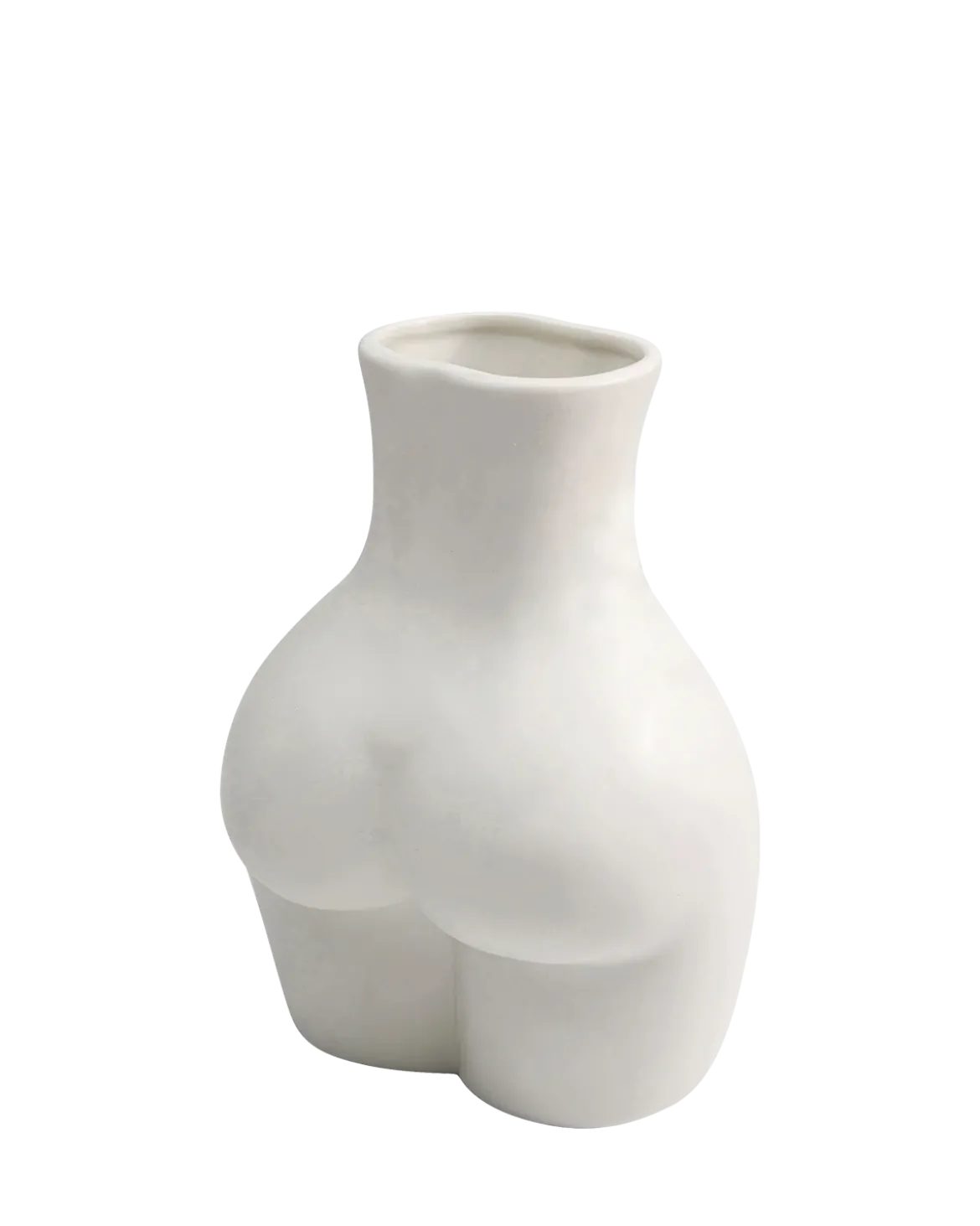 Donna vase lille Hvid