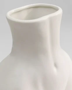 Donna vase lille Hvid