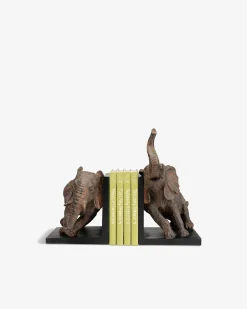 Elefant bogstøtte Pynt