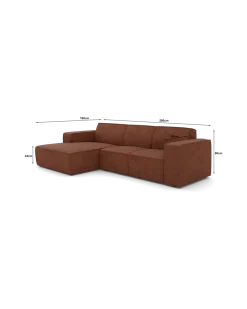 Espada chaiselongsofa Venstrevendt
