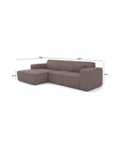 Espada chaiselongsofa Venstrevendt
