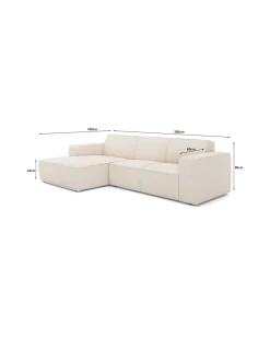 Espada chaiselongsofa Venstrevendt