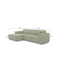 Espada chaiselongsofa Venstrevendt