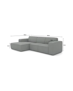 Espada chaiselongsofa Venstrevendt