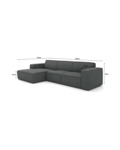 Espada chaiselongsofa XL Venstrevendt