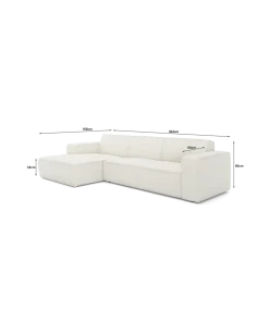 Espada chaiselongsofa XL Venstrevendt