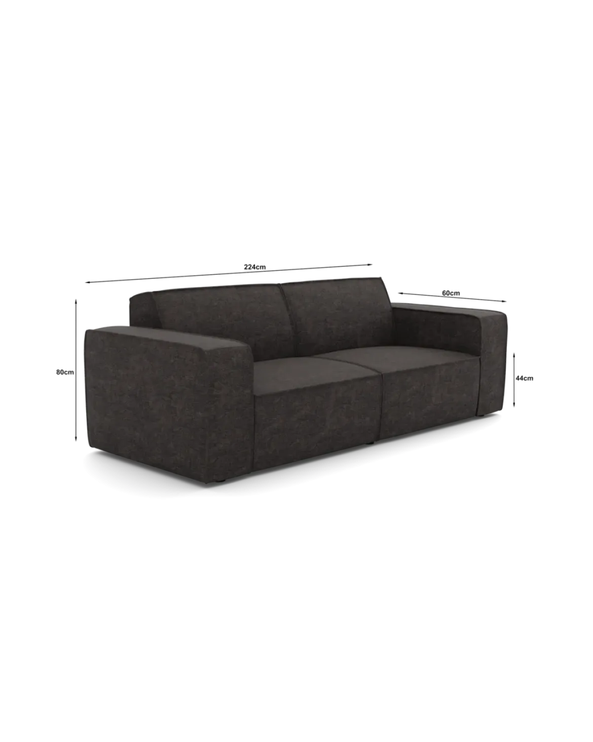 Espada 2-3 pers. sofa