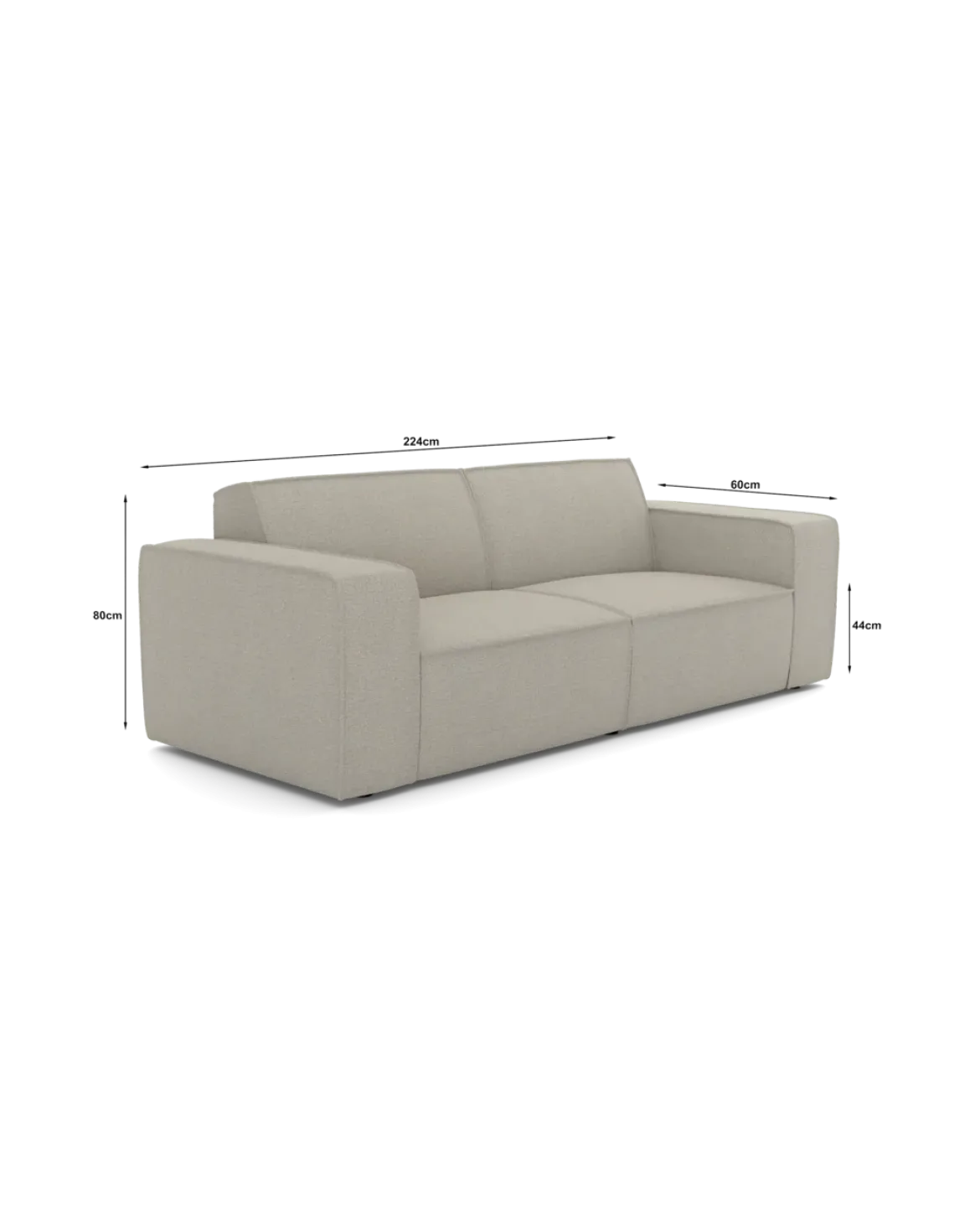 Espada 2-3 pers. sofa