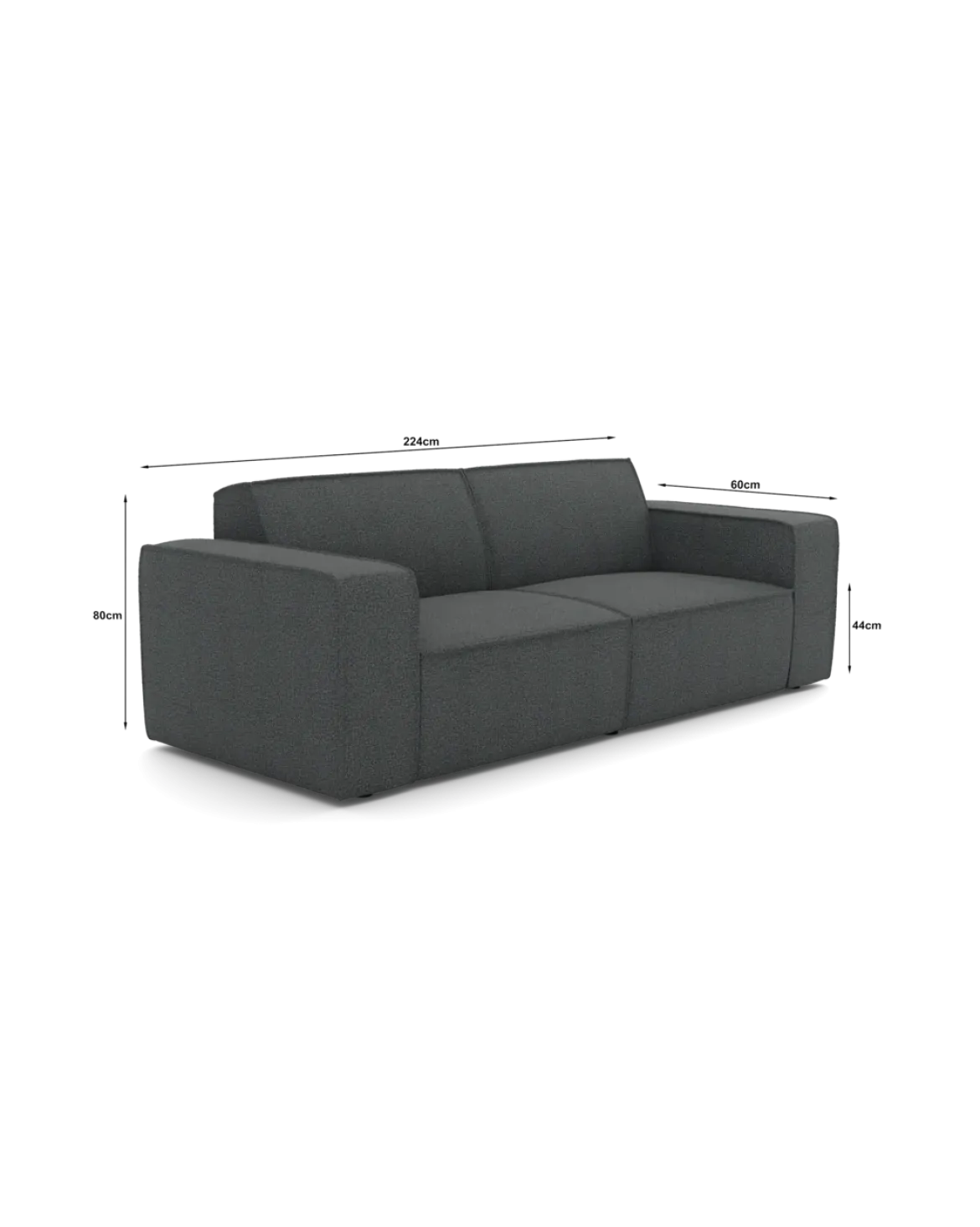Espada 2-3 pers. sofa