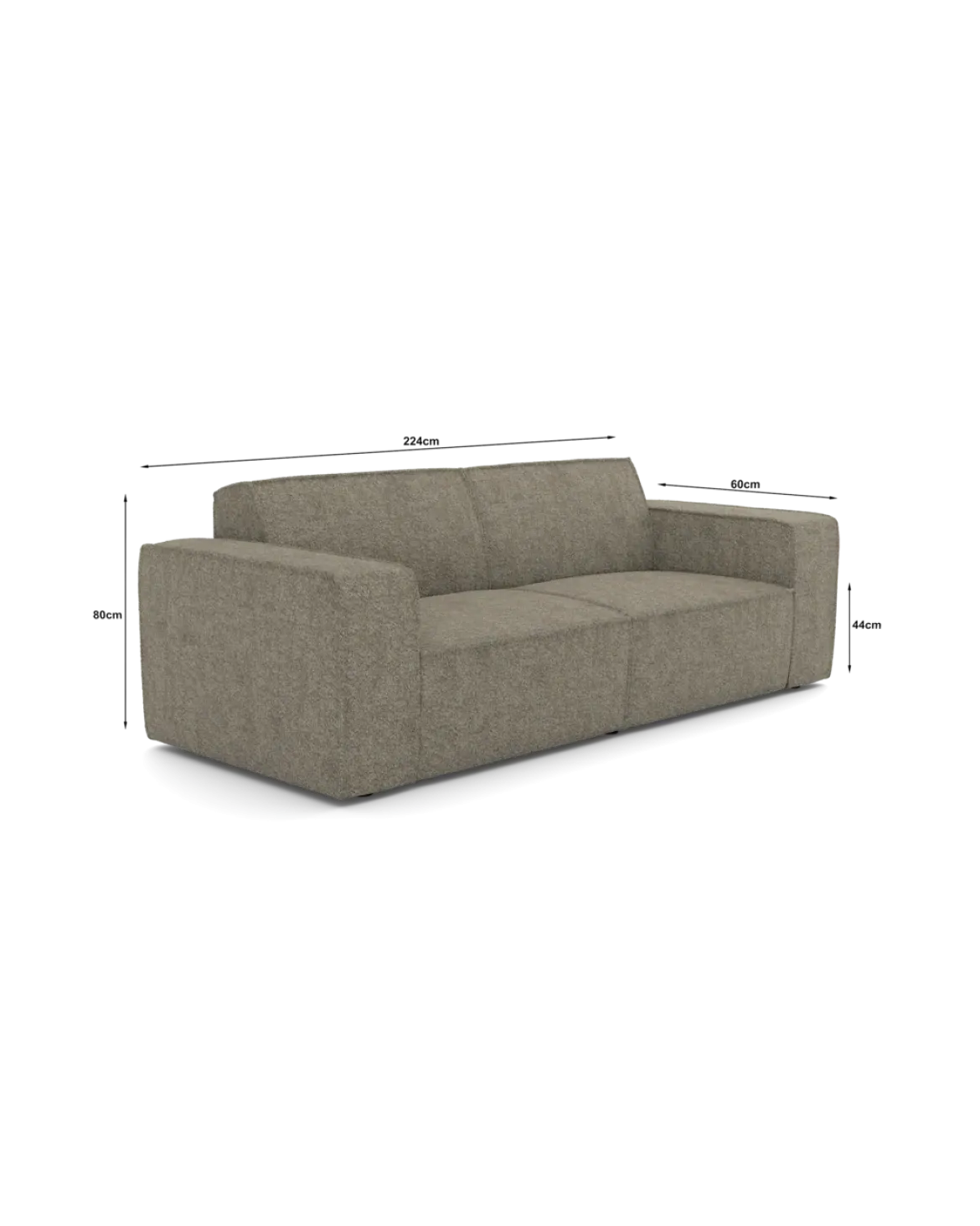 Espada 2-3 pers. sofa