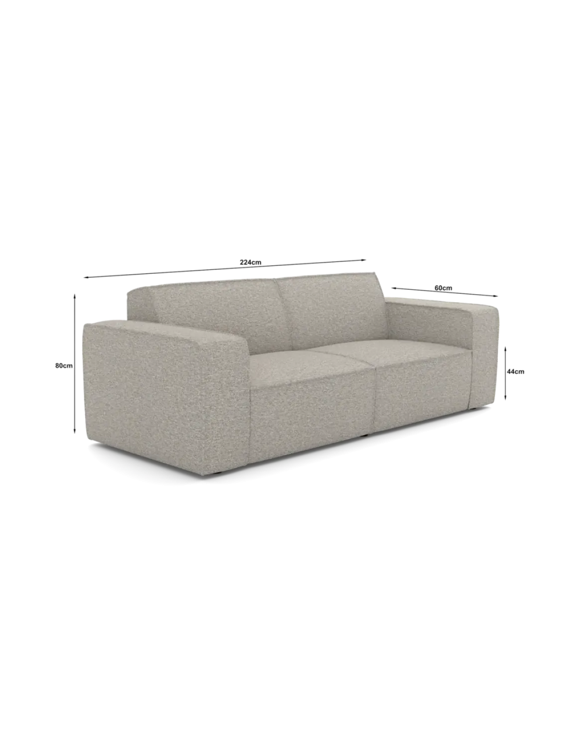 Espada 2-3 pers. sofa