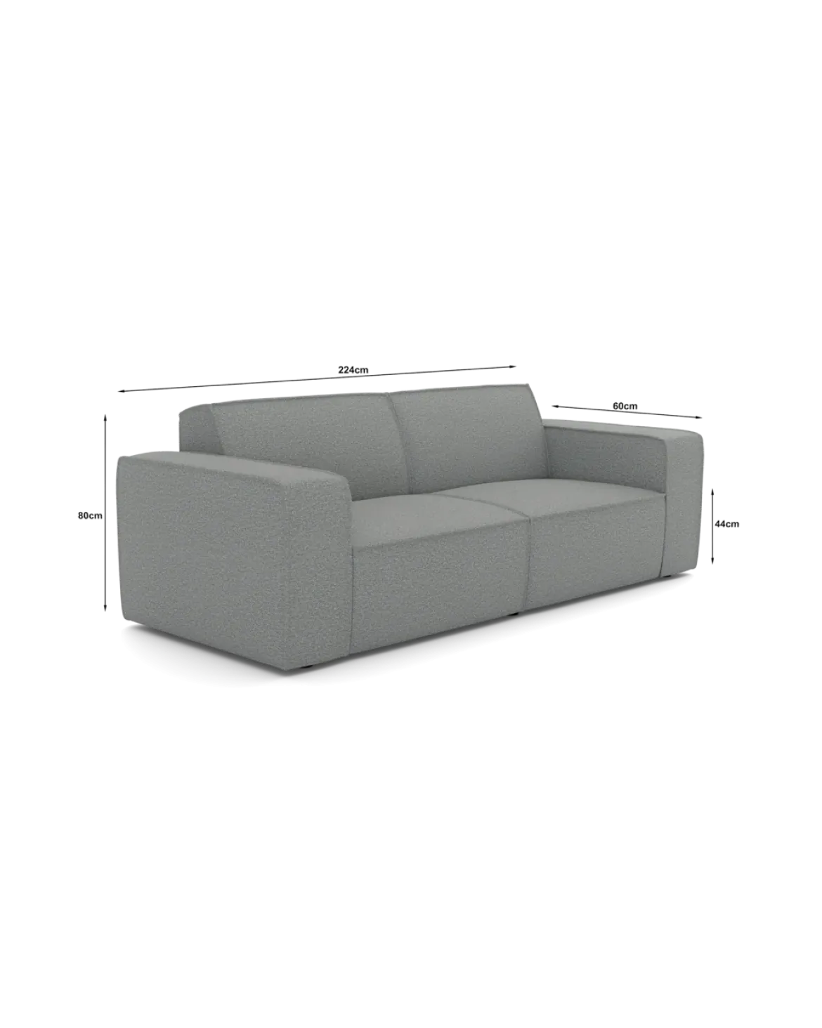 Espada 2-3 pers. sofa