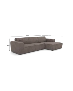 Espada Sofa Med chaiselong højre