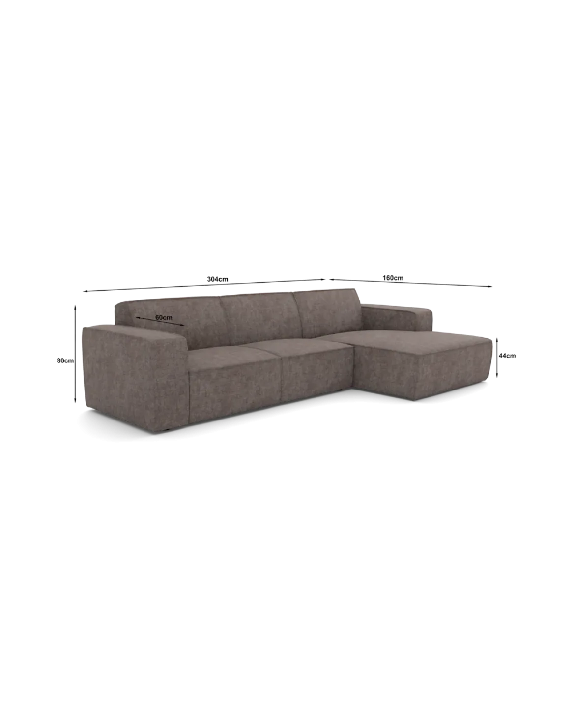 Espada Sofa Med chaiselong højre