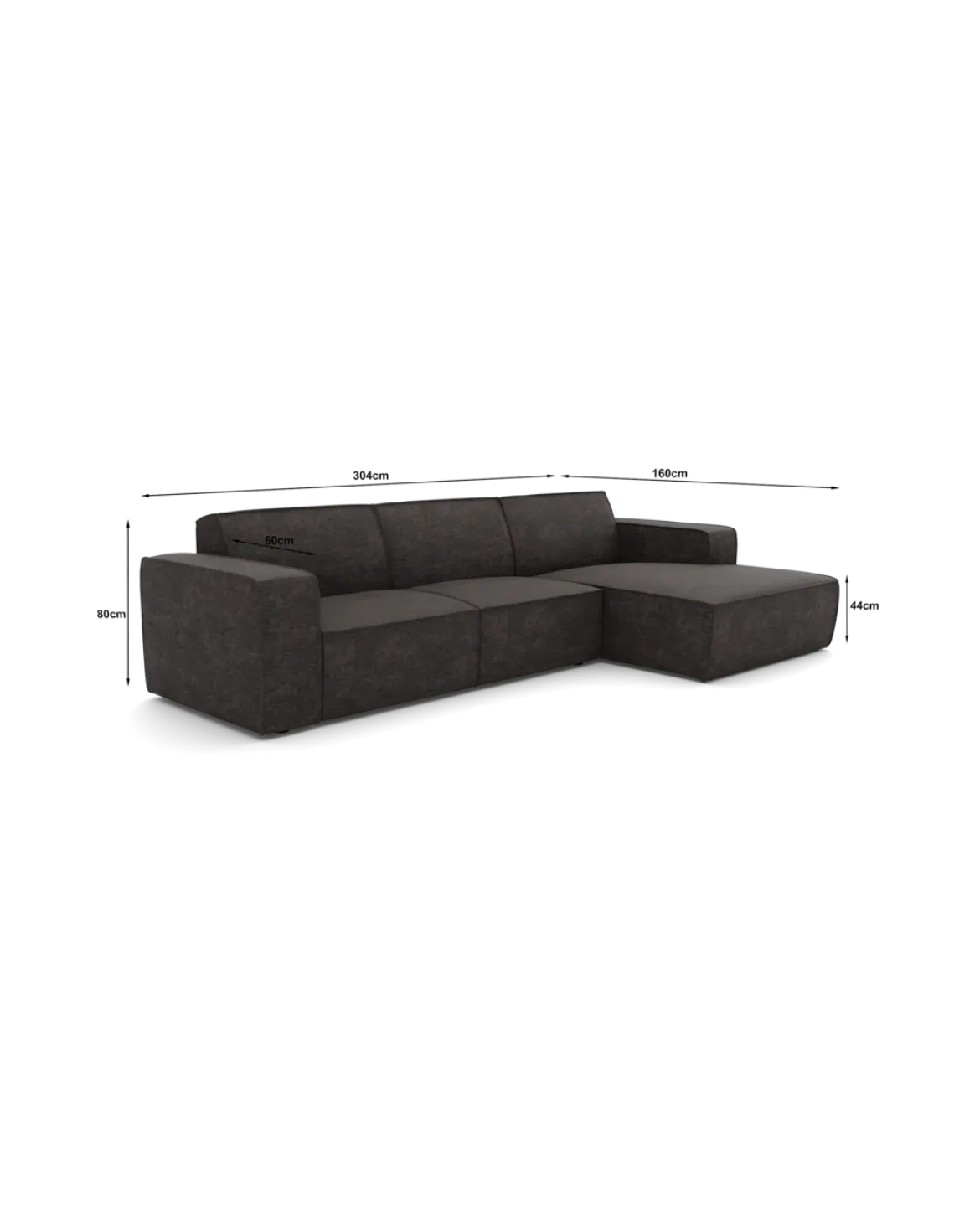 Espada Sofa Med chaiselong højre