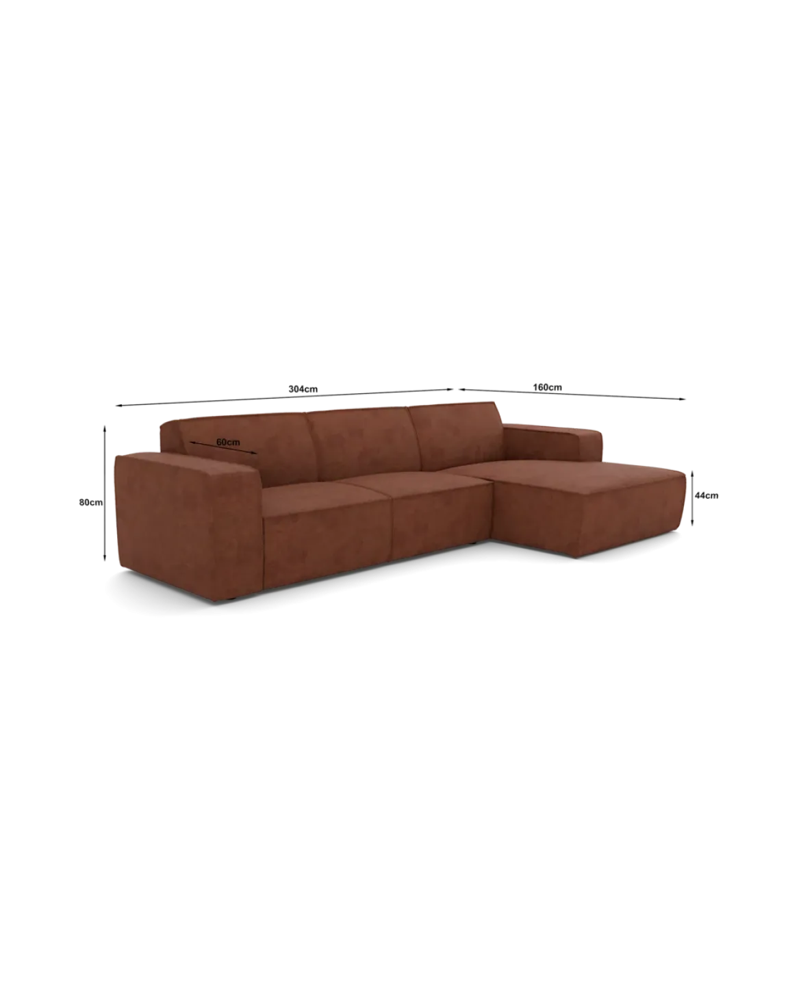 Espada Sofa Med chaiselong højre
