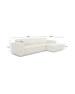 Espada Sofa Med chaiselong højre
