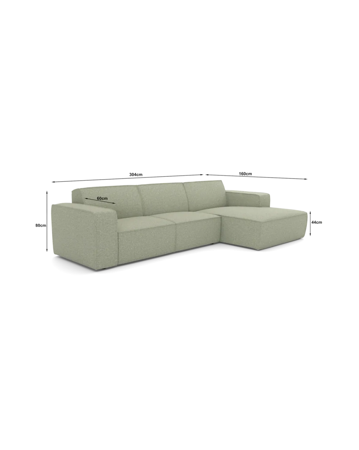 Espada Sofa Med chaiselong højre