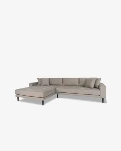 Fabio sofa m/chaiselong Stone