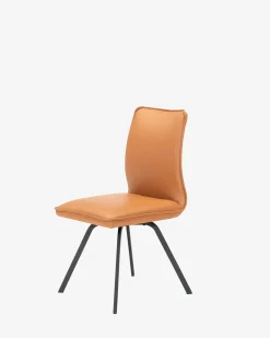 Fiore spisebordsstol Cognac læder