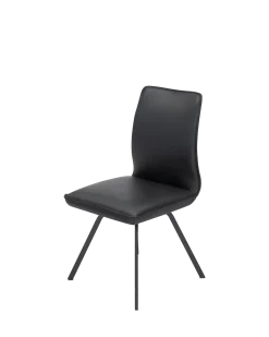 Fiore spisebordsstol Sort læder