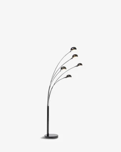 Five fingers gulvlampe Sort