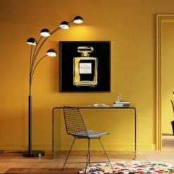 Five fingers gulvlampe Sort