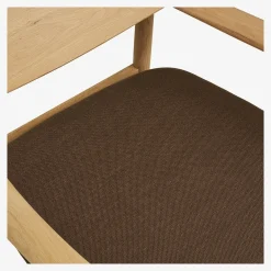 Frame loungestol Natur/brun