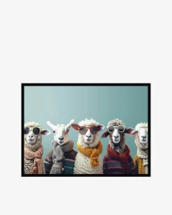 Får på stribe galleri Galleri