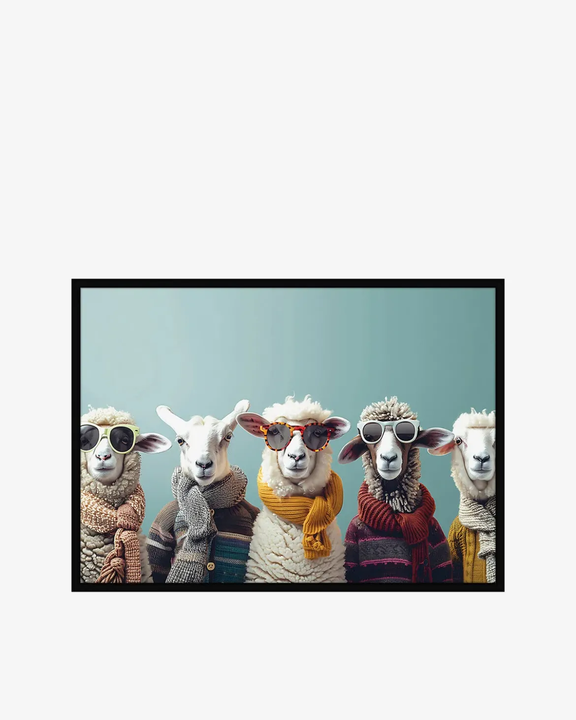 Får på stribe galleri Galleri