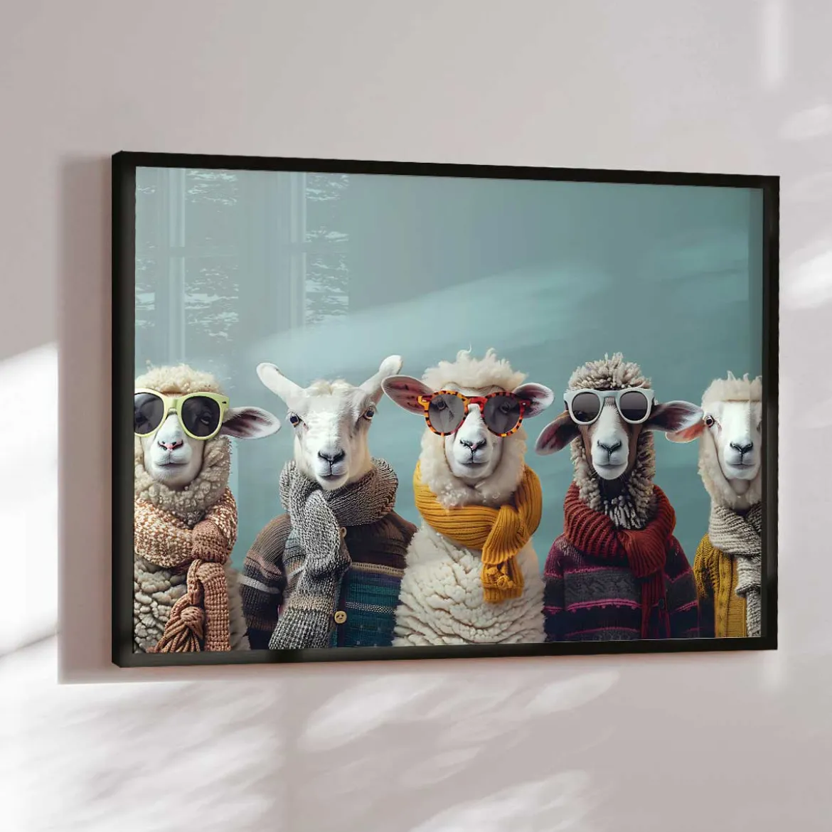 Får på stribe galleri Galleri