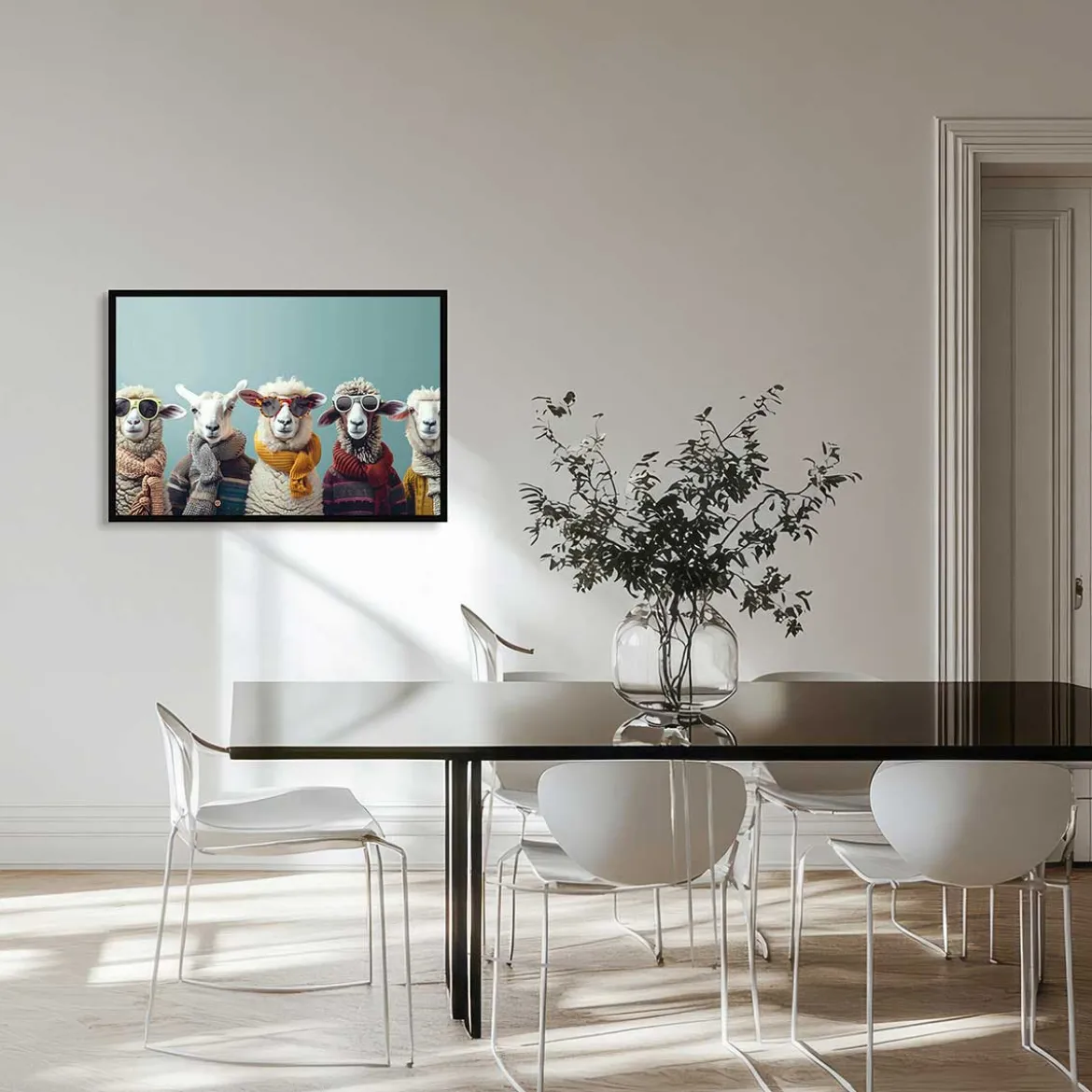 Får på stribe galleri Galleri