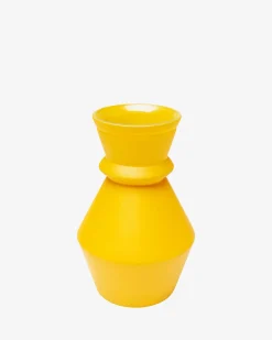 Gina vase gul glas Vase