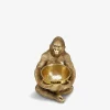 Gorilla m/skål Guld
