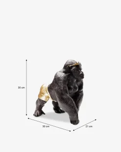 Gorilla på strandtur Pynt