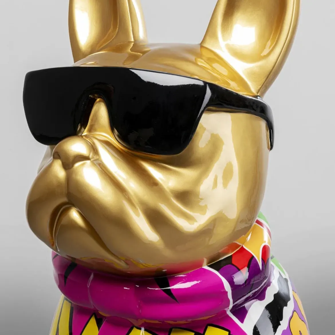 Graffiti hund Figur