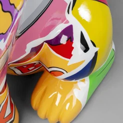 Graffiti hund Figur