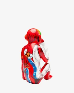 Graffiti monkey red Pynt